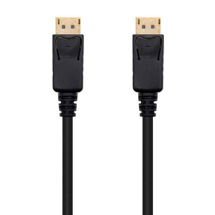 Nanocable Cable DisplayPort 1.2 DP/M a DP/M Negro 0,5 m